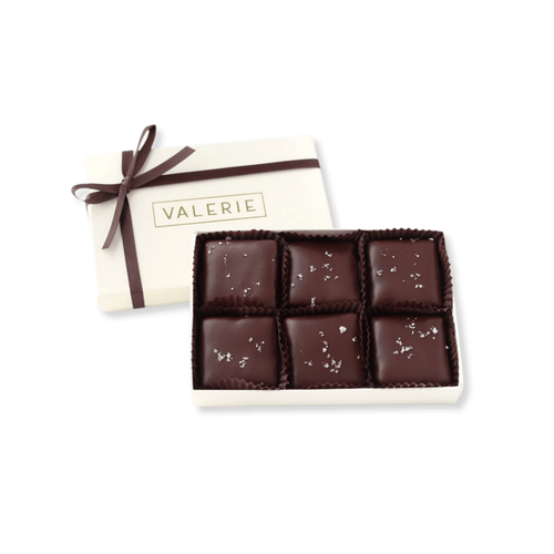 Almond Fleur de Sel Toffee, 6 Piece Box - Valerie Confections